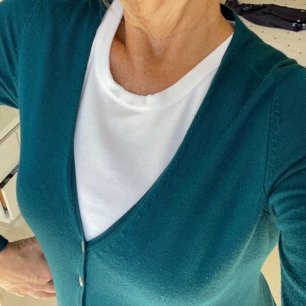 Sfera Basic  brand,  Cardigan Dark Green with bottoms. SIZE M / 30